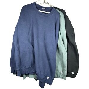 Vintage 90's Russell Athletic Sweatshirt Mens XLT Dri-Power Crewneck 3 Pack
